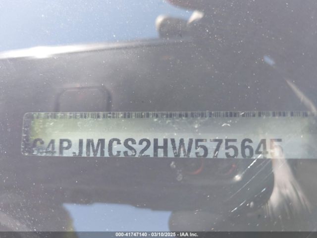 1C4PJMCS2HW575645 Jeep Cherokee Latitude 4x4