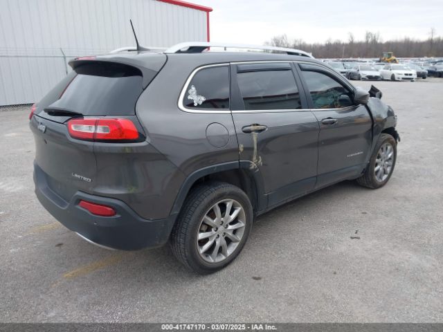 1C4PJLDB0JD565920 Jeep Cherokee Limited Fwd