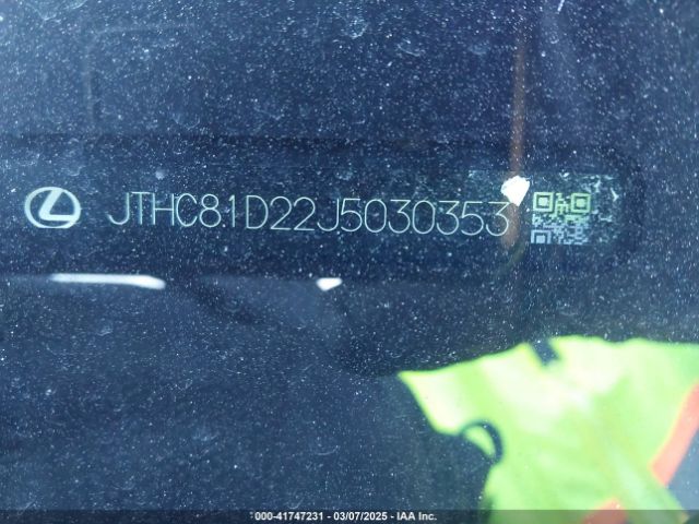 JTHC81D22J5030353 Lexus IS 300