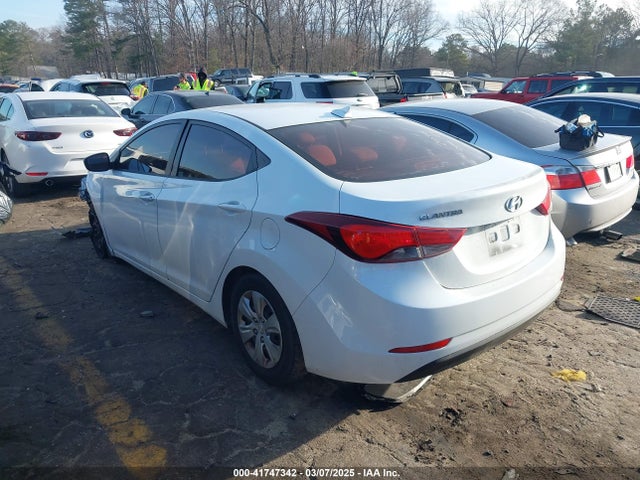 5NPDH4AE6GH713798 Hyundai ELANTRA SE