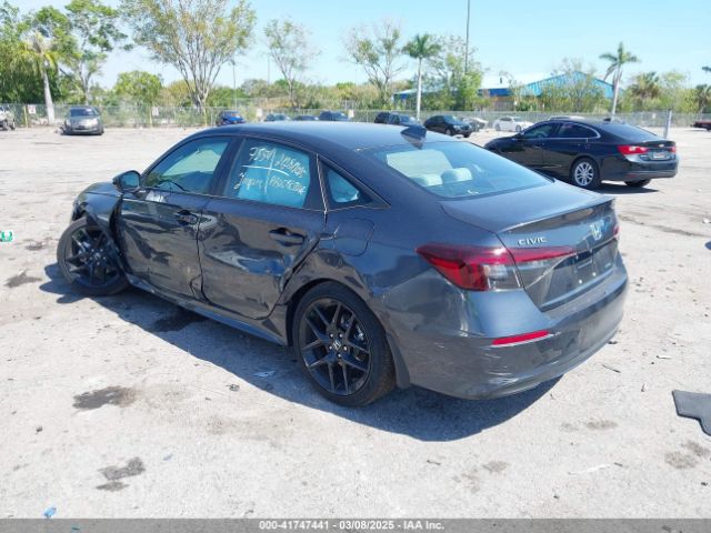 2HGFE4F87SH329326 Honda Civic  Hybrid Sport/sport Touring