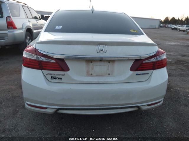 JHMCR6F53HC013665 Honda Accord Hybrid Ex-l