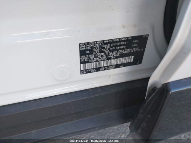 2T3E6RFV1RW082924 Toyota Rav4 Hybrid Xse