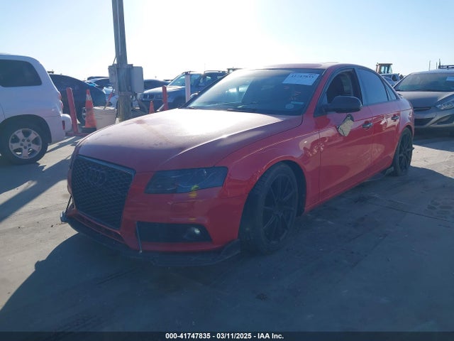 2012 AUDI A4 WAUAFAFLXCN020318 Photo 1