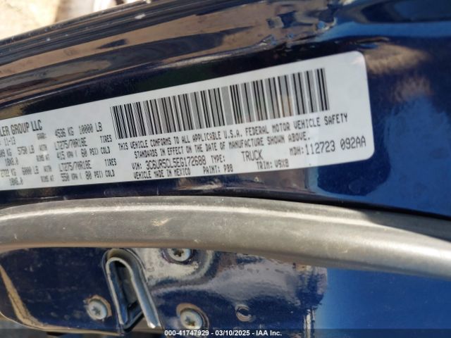 3C6UR5CL5EG172688 RAM 2500 Tradesman