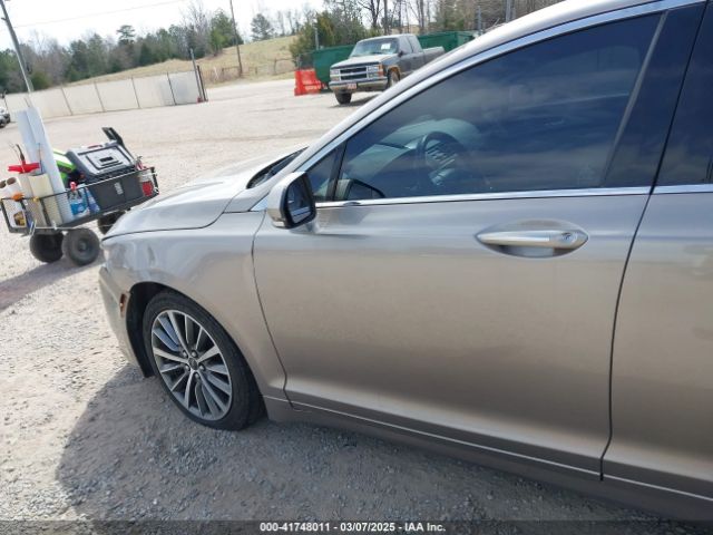 3LN6L5A94JR613361 Lincoln Mkz Premiere