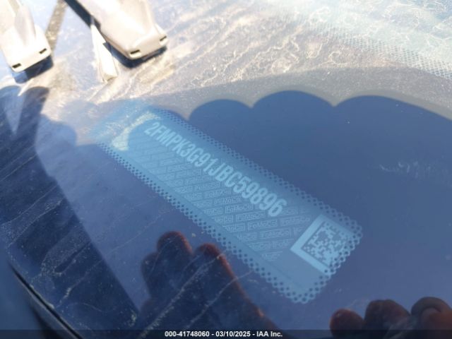 2FMPK3G91JBC59896 Ford EDGE SE