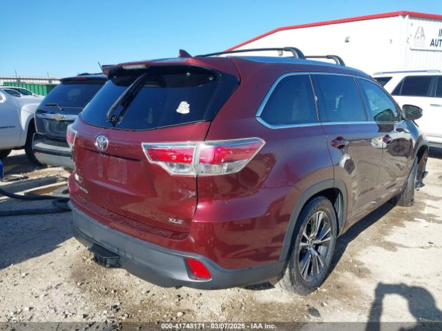 5TDKKRFH0GS134518 Toyota Highlander Xle V6