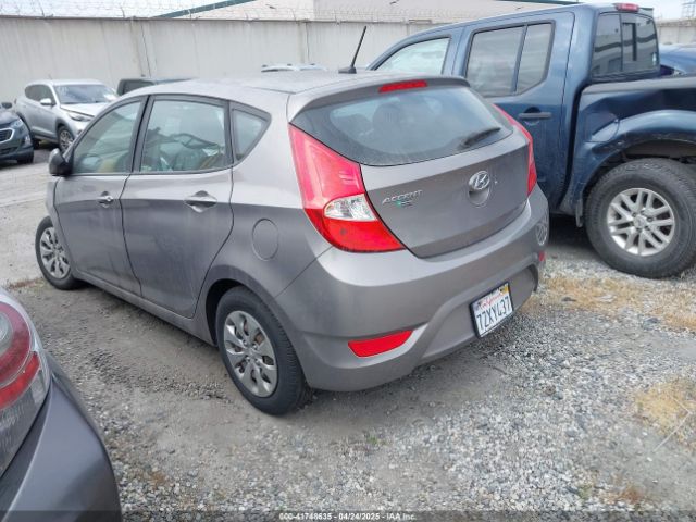 KMHCT5AEXHU359805 Hyundai ACCENT SE