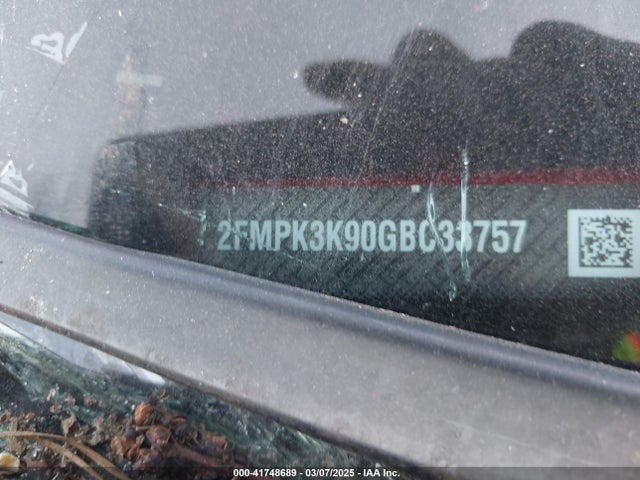 Ford Edge Titanium 2016 2FMPK3K90GBC33757 Image 9