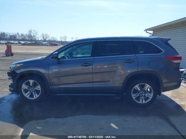 5TDDGRFHXJS043578 Toyota Highlander Hybrid Limited