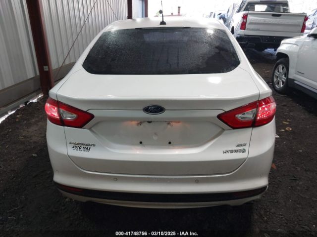 3FA6P0LU7GR337253 Ford Fusion Hybrid Se
