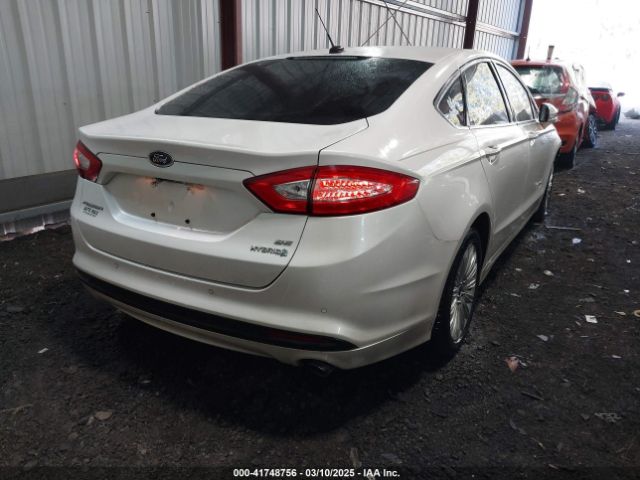 3FA6P0LU7GR337253 Ford Fusion Hybrid Se