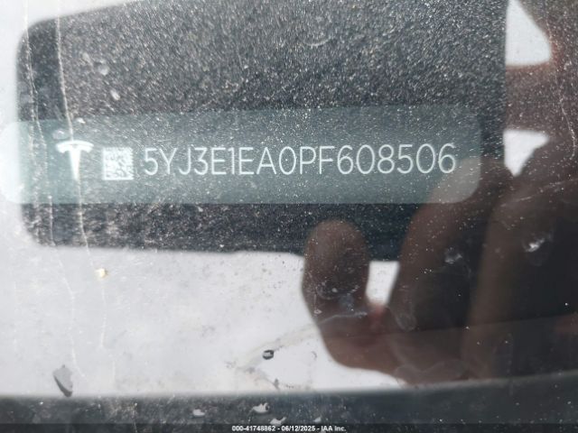 5YJ3E1EA0PF608506 Tesla Model 3 Rear-wheel Drive
