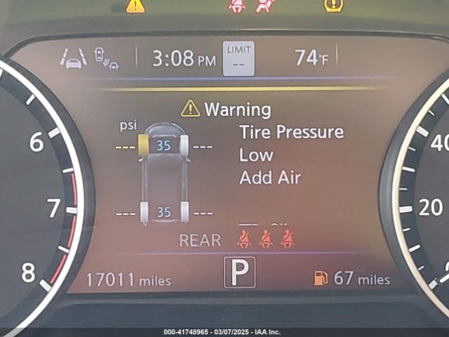 5N1AZ2DJ6PC134735 Nissan Murano Platinum Fwd