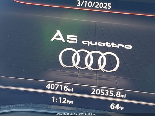 WAUBNCF53KA023202 Audi A5 45 Premium