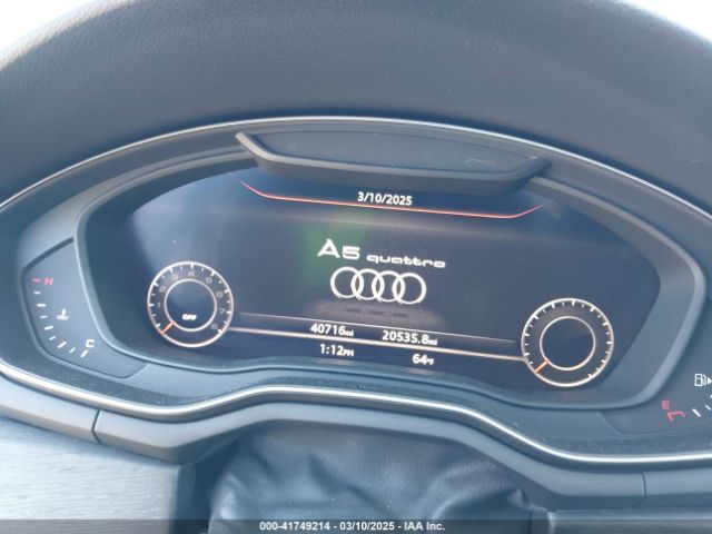 WAUBNCF53KA023202 Audi A5 45 Premium