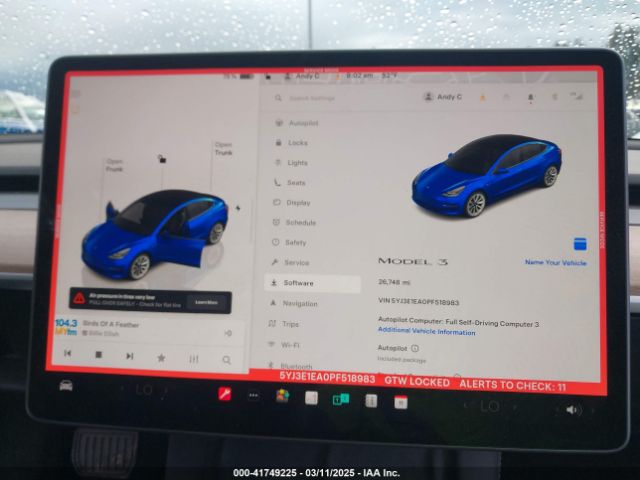 2023 TESLA MODEL 3 5YJ3E1EA0PF518983 Photo 6