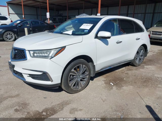 5J8YD3H50LL012887 Acura Mdx Technology Package