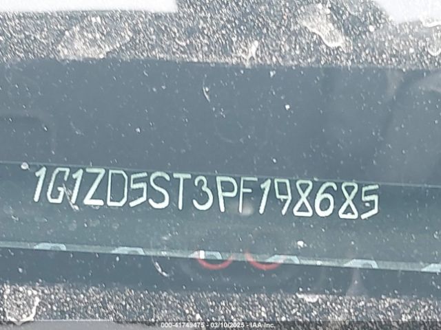 1G1ZD5ST3PF198685 Chevrolet Malibu Fwd 1lt