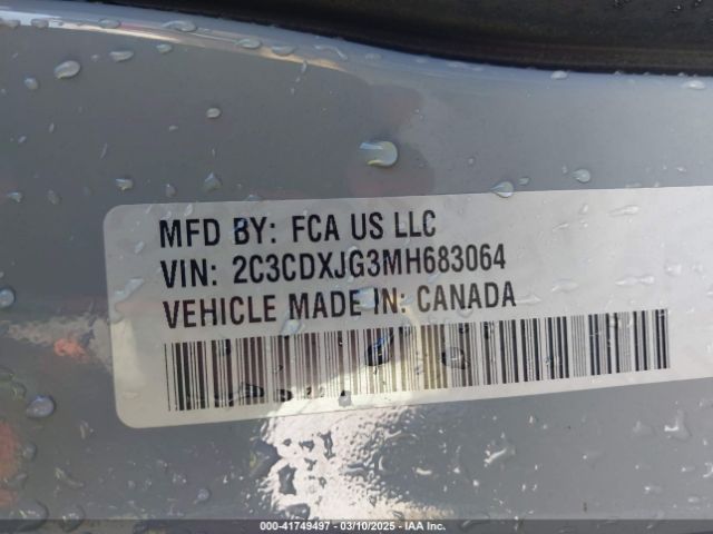 2021 DODGE CHARGER 2C3CDXJG3MH683064 Photo 8