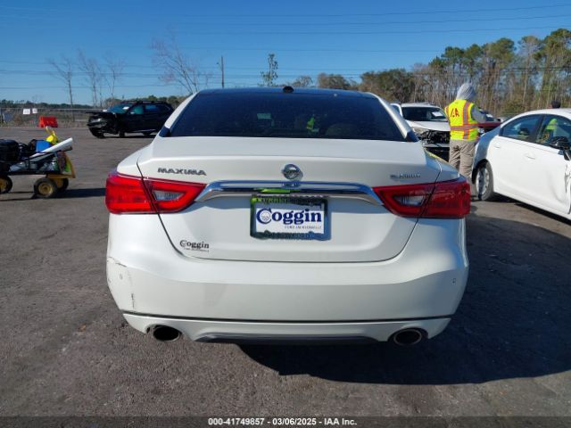 1N4AA6AP8JC365273 Nissan Maxima 3.5 Platinum