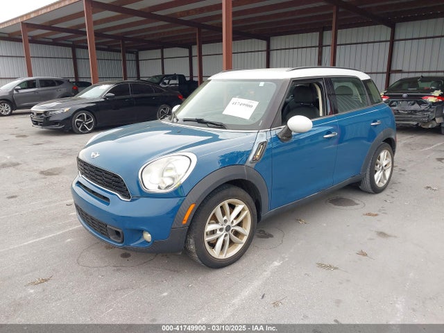 2012 MINI COOPER S COUNTRYMAN WMWZC3C54CWL85021 Photo 1