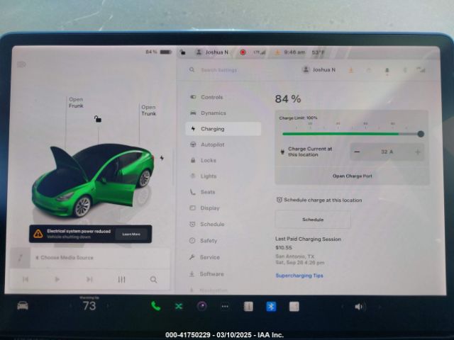 5YJ3E1EA1NF188638 Tesla Model 3 Rear-wheel Drive