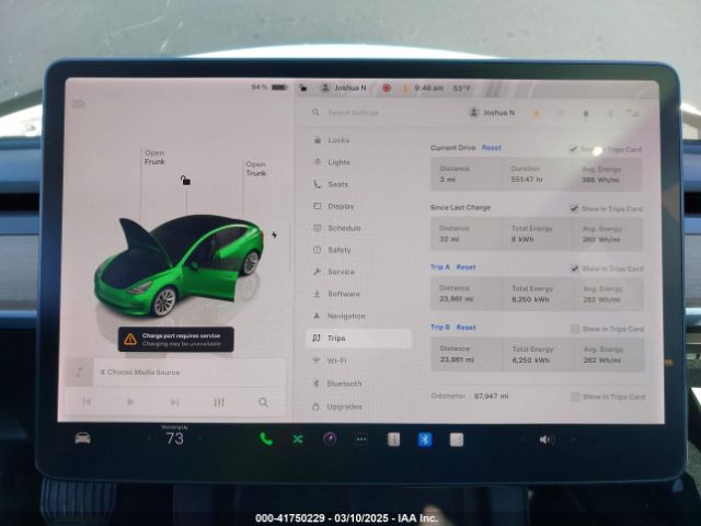 5YJ3E1EA1NF188638 Tesla Model 3 Rear-wheel Drive