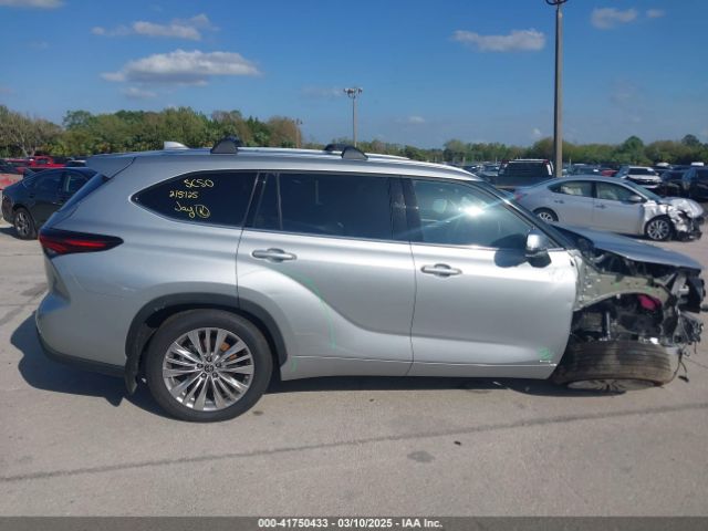 5TDEBRCH0SS651408 Toyota Highlander Hybrid Platinum