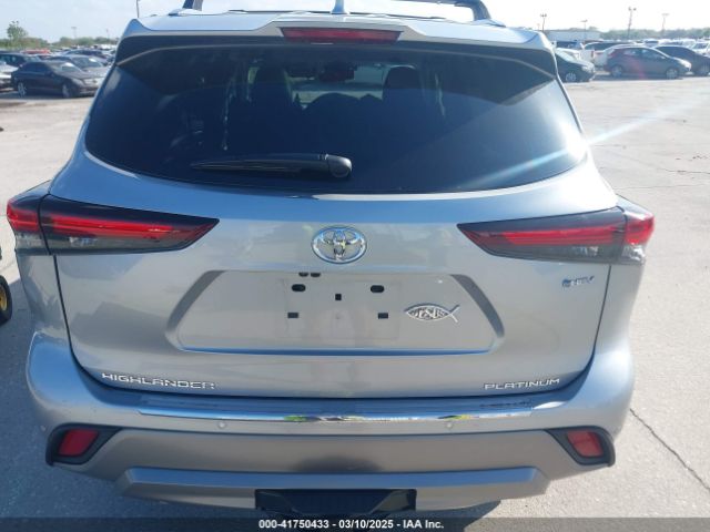 5TDEBRCH0SS651408 Toyota Highlander Hybrid Platinum