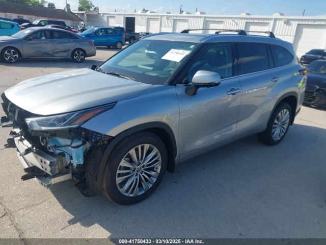 5TDEBRCH0SS651408 Toyota Highlander Hybrid Platinum