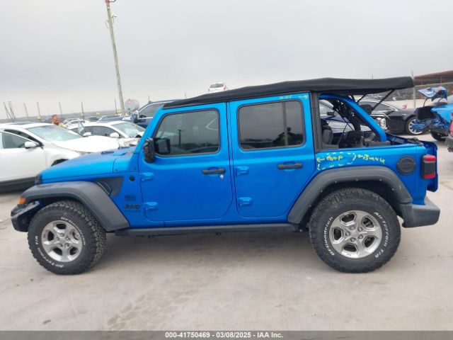 1C4HJXDN3MW744631 Jeep Wrangler Unlimited Freedom 4x4