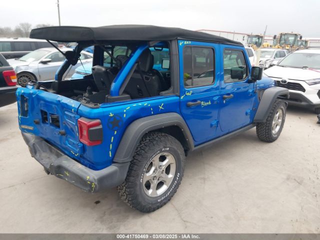 1C4HJXDN3MW744631 Jeep Wrangler Unlimited Freedom 4x4