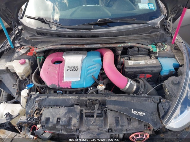 Hyundai Veloster Turbo W/black 2014 KMHTC6AE9EU186005 Image 10