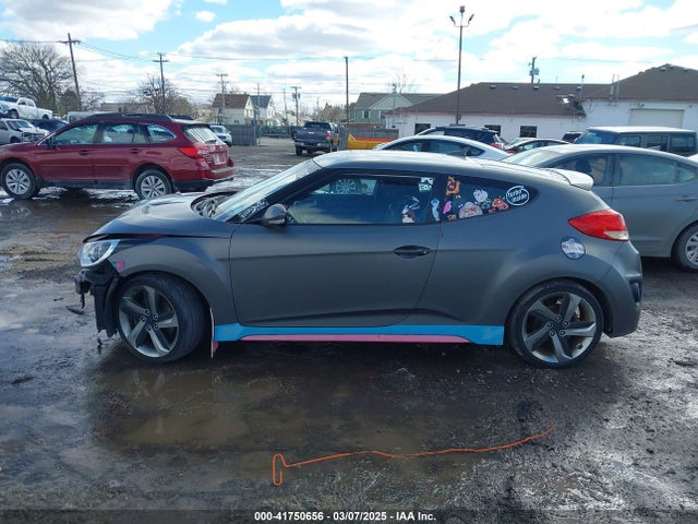 Hyundai Veloster Turbo W/black 2014 KMHTC6AE9EU186005 Image 15