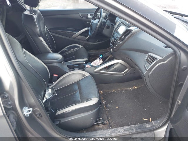 Hyundai Veloster Turbo W/black 2014 KMHTC6AE9EU186005 Image 5