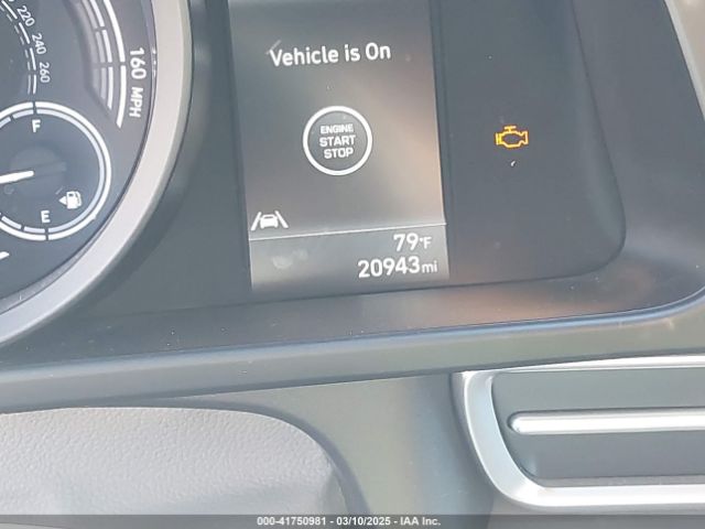 KMHLM4AJ4PU083057 Hyundai Elantra Hybrid Blue