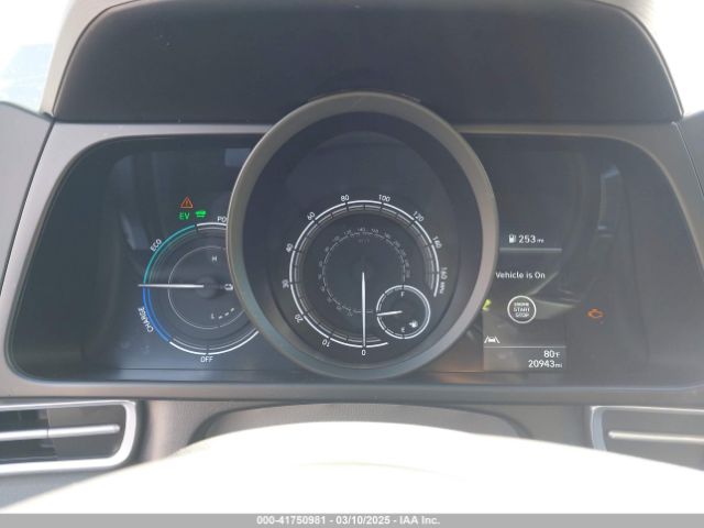 KMHLM4AJ4PU083057 Hyundai Elantra Hybrid Blue