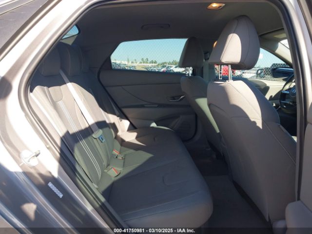 KMHLM4AJ4PU083057 Hyundai Elantra Hybrid Blue