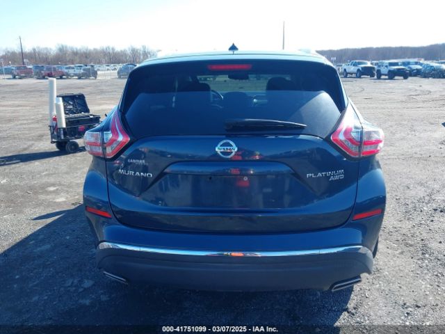 5N1AZ2MH0GN116586 Nissan Murano Platinum