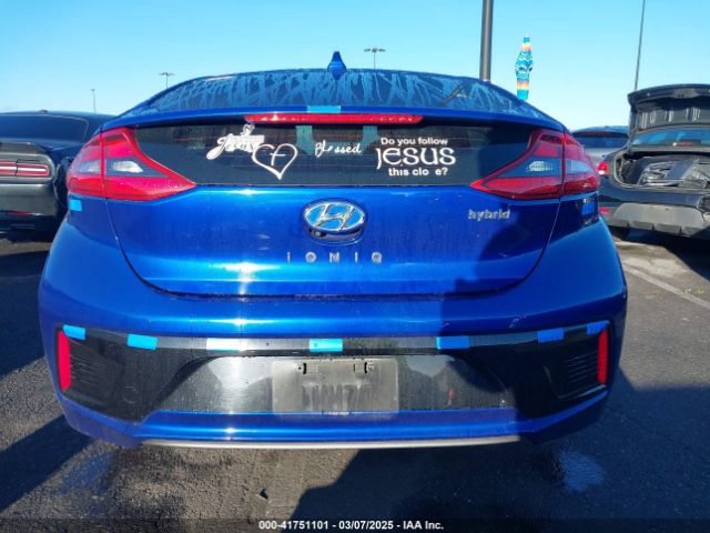KMHC75LC2KU139730 Hyundai Ioniq Hybrid Sel