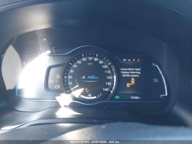 KMHC75LC2KU139730 Hyundai Ioniq Hybrid Sel
