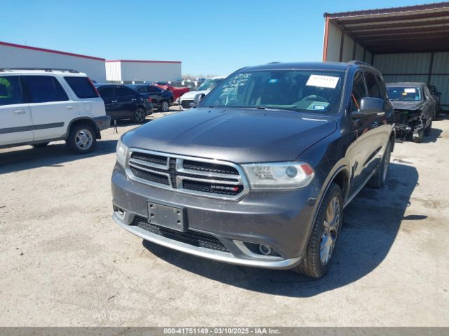 1C4RDJDG9GC433365 Dodge DURANGO LIMITED
