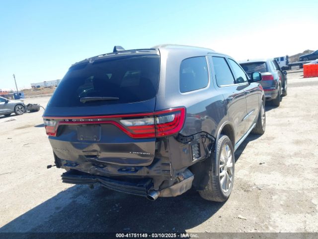 1C4RDJDG9GC433365 Dodge DURANGO LIMITED