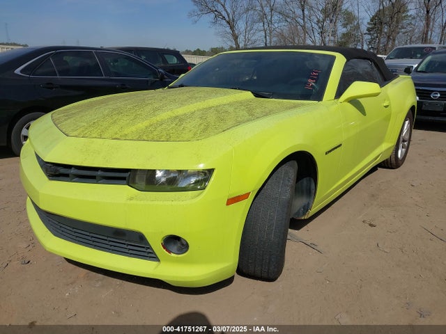 Chevrolet Camaro 1lt 2015 2G1FD3D36F9148181 Image 2