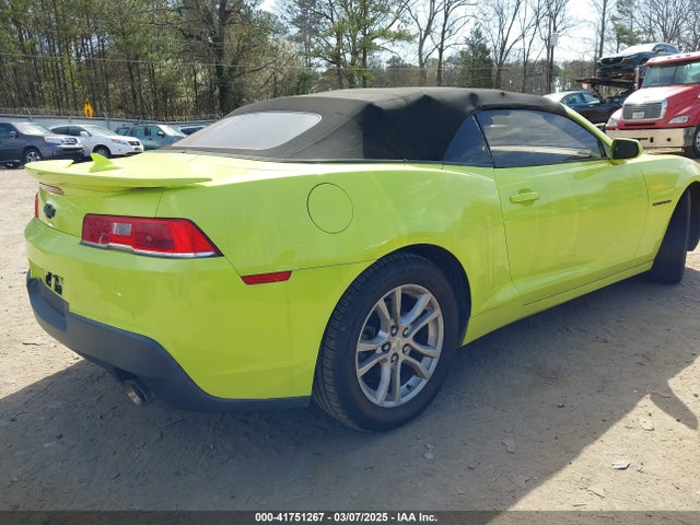 Chevrolet Camaro 1lt 2015 2G1FD3D36F9148181 Image 4