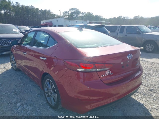 KMHD84LF6HU165178 Hyundai Elantra Limited