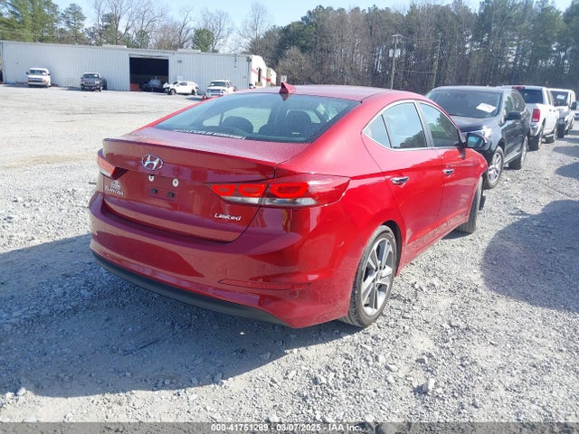 KMHD84LF6HU165178 Hyundai Elantra Limited