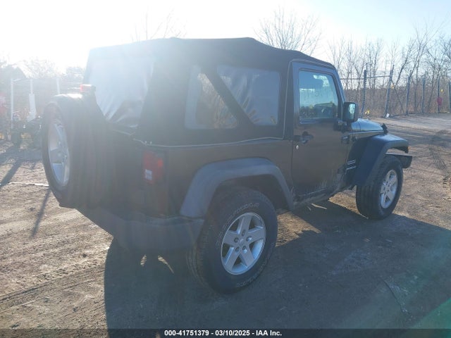 Продажа на аукционе авто 2012 Jeep Wrangler Sport, vin: 1C4AJWAG0CL143940, номер лота: 41751379